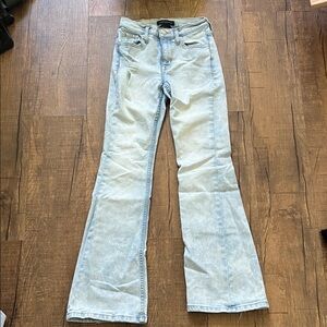 Aeropostale Light Wash Flare Jeans